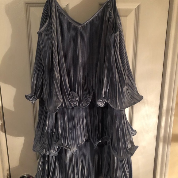 Pleated Ruffle Dress - Picture 4 of 5